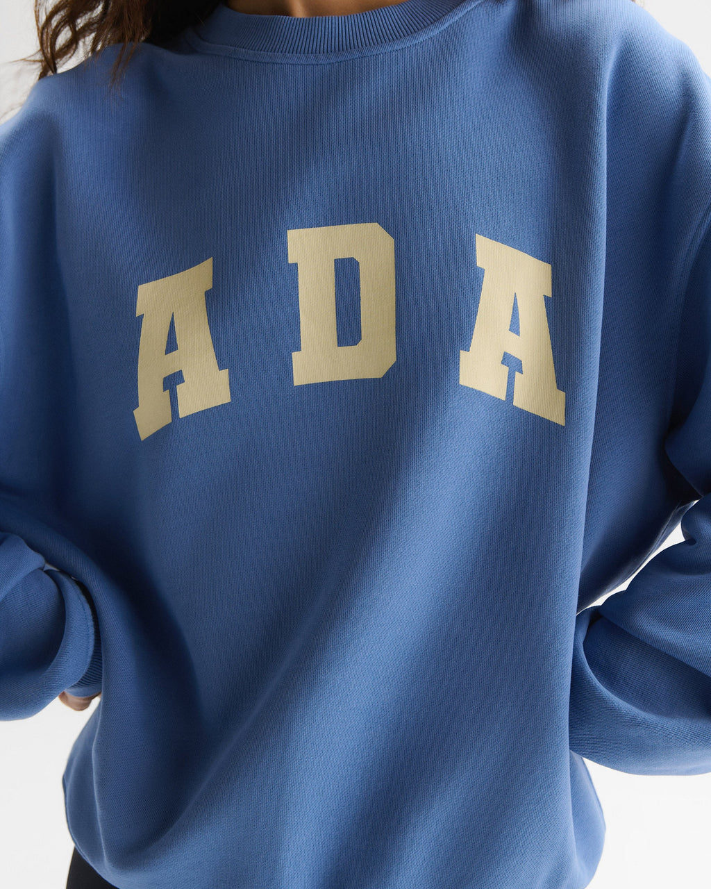 ADA Oversized Sweatshirt - Blossom Blue