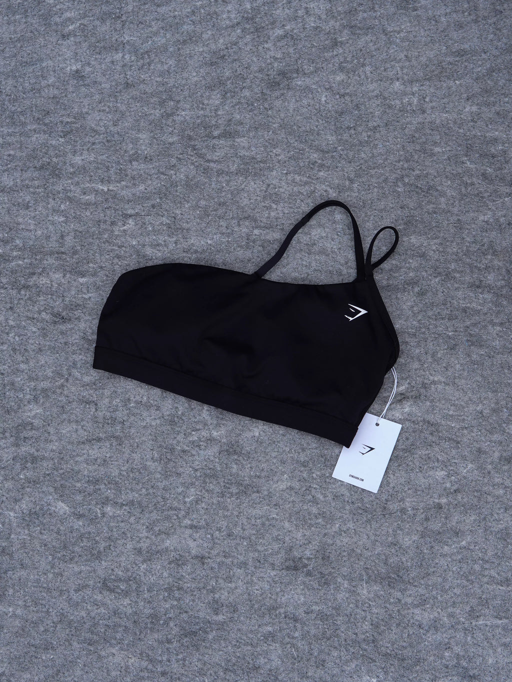 One Shoulder Bra - Negro