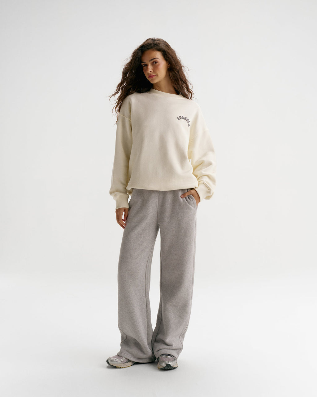 Classic Oversized Sweatshirt - Marshmallow White