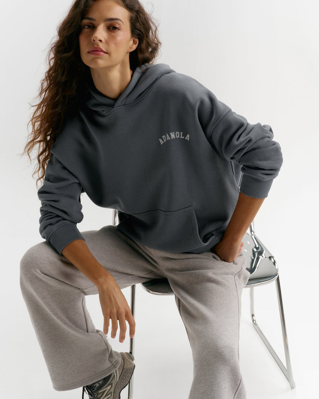 Classic Oversized Hoodie - Storm Blue