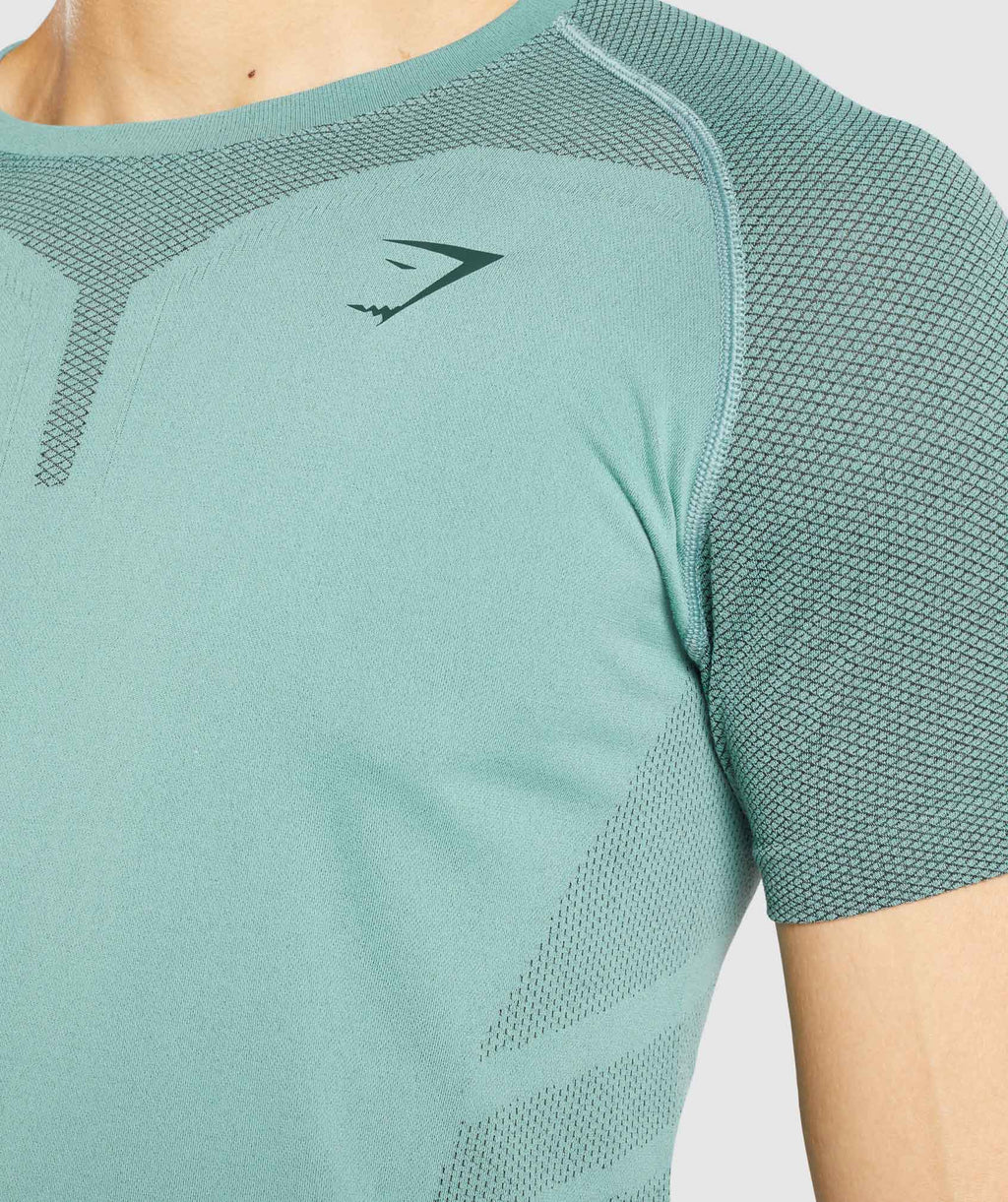 Gymshark 315 T-Shirt - Light Green/Dark Green