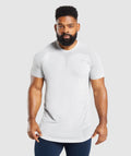 Gymshark 315 T-Shirt - Light Grey/Smokey Grey