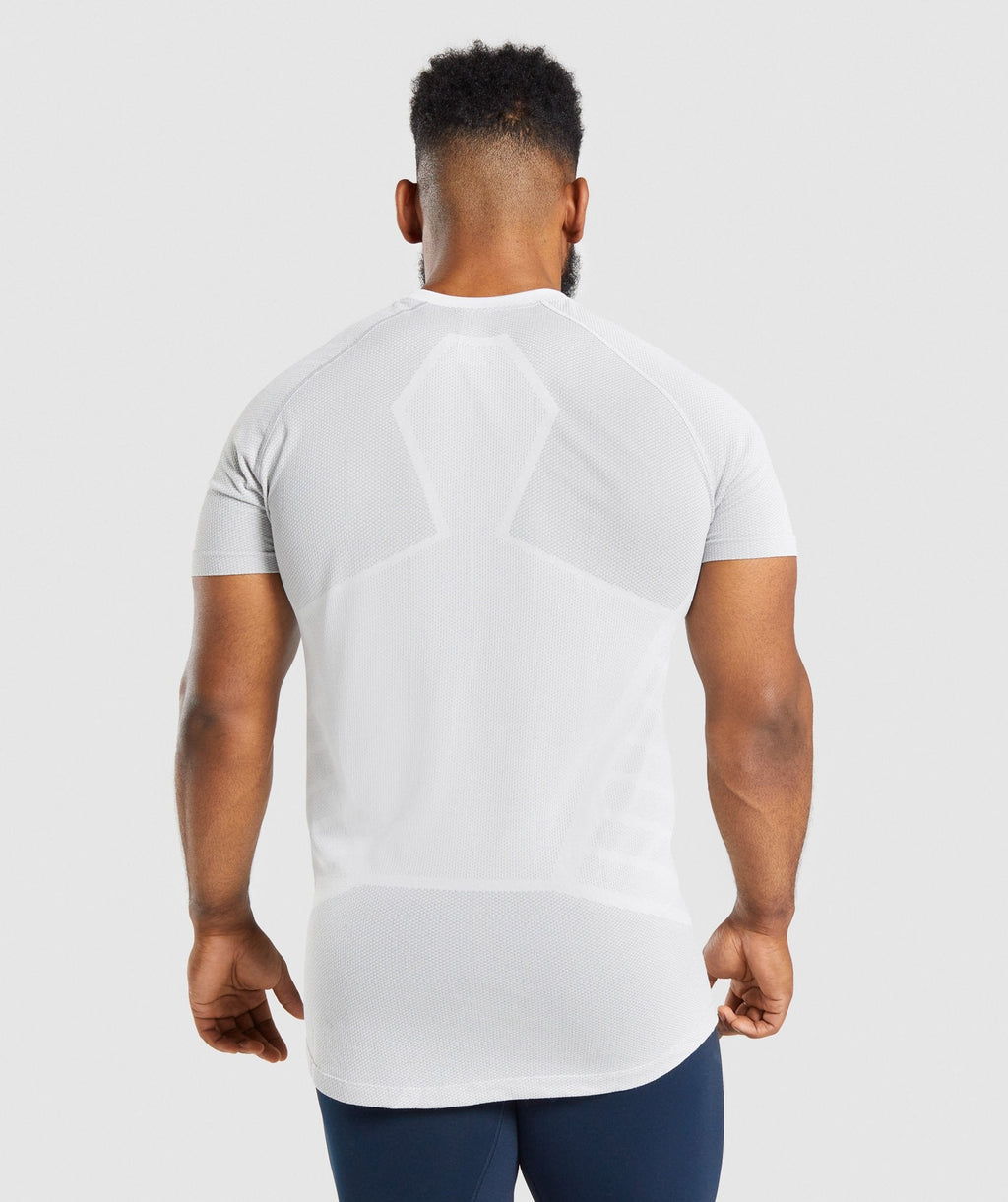 Gymshark 315 T-Shirt - Light Grey/Smokey Grey