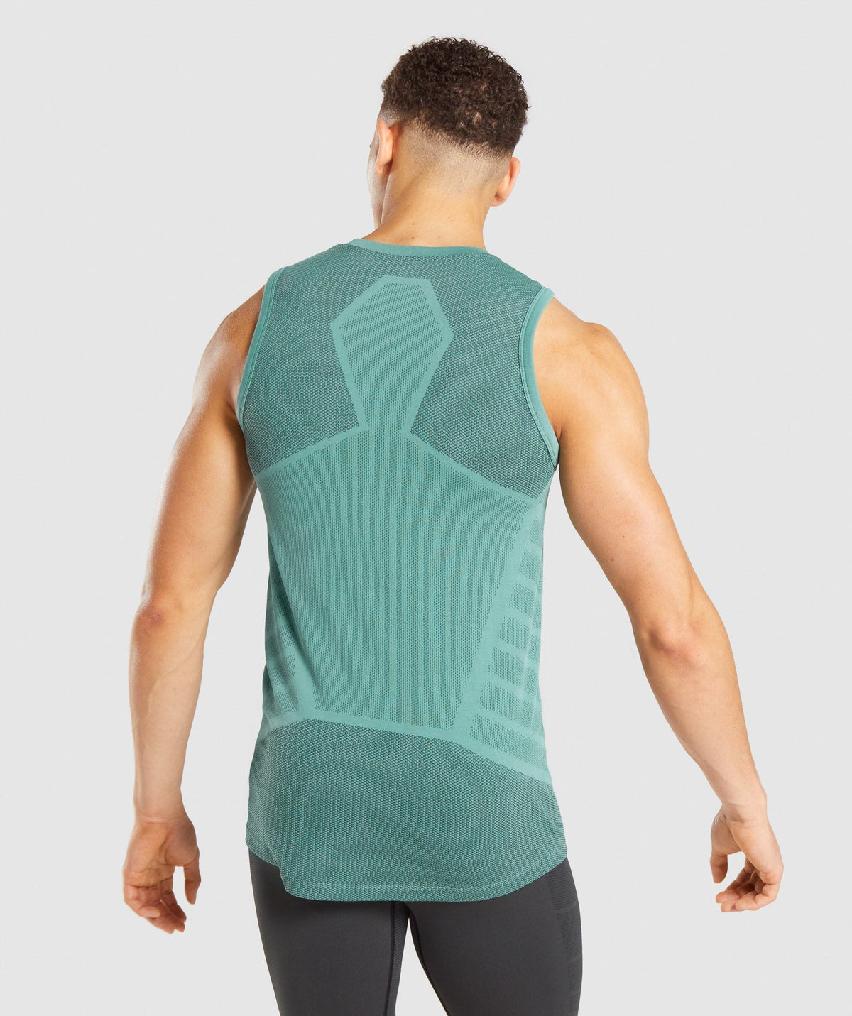 Gymshark 315 Tank - Light Green/Dark Green