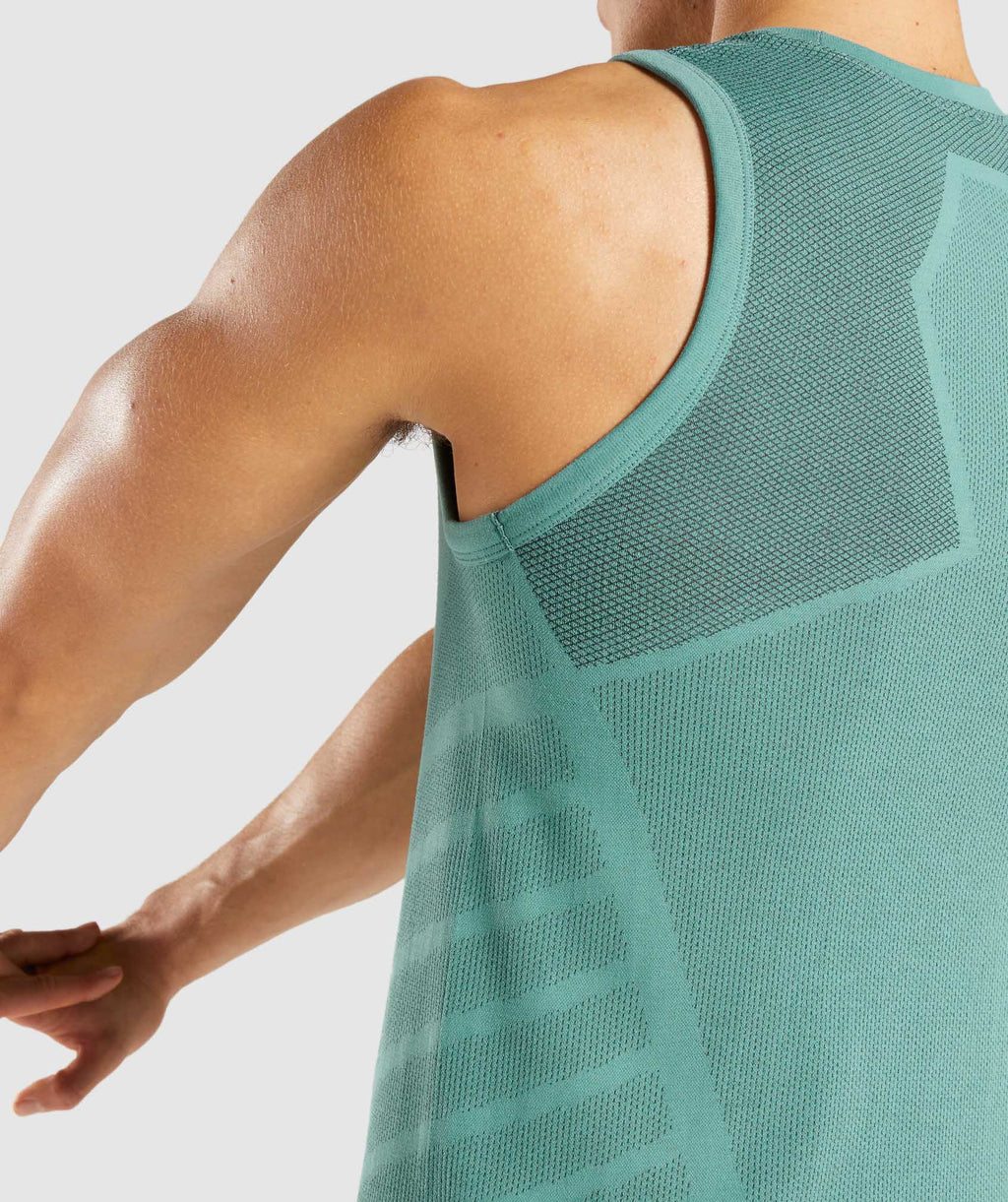 Gymshark 315 Tank - Light Green/Dark Green