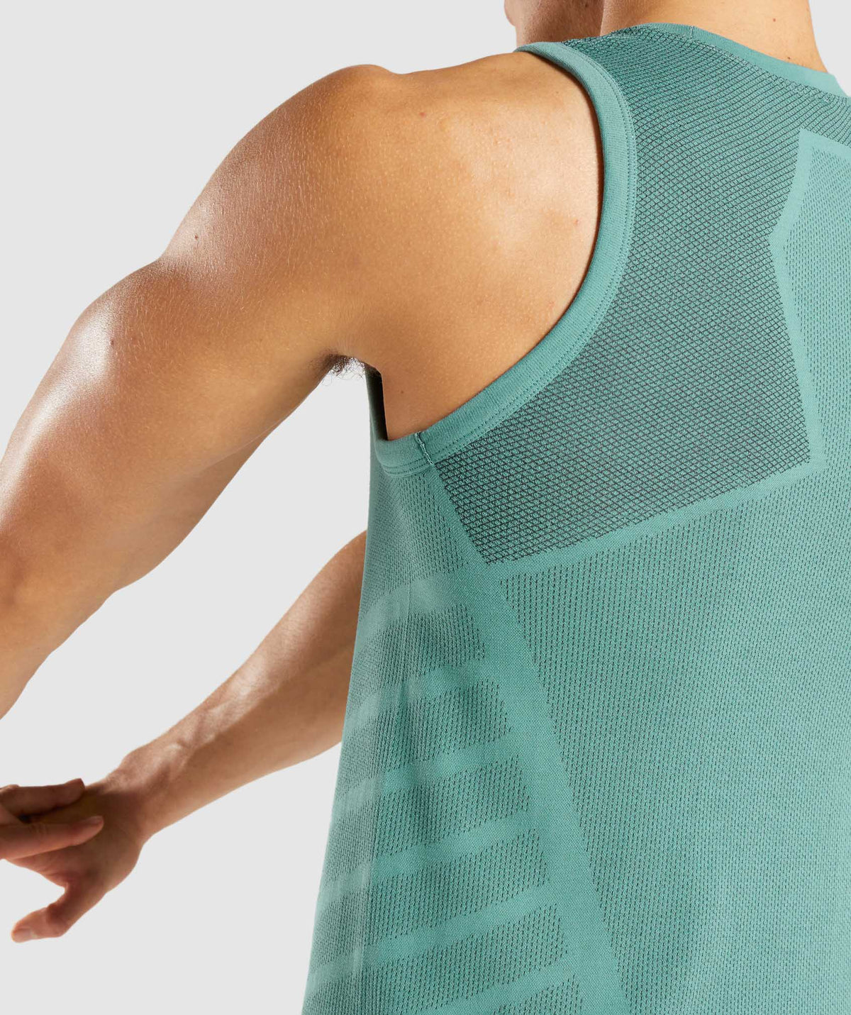 Gymshark 315 Tank - Light Green/Dark Green