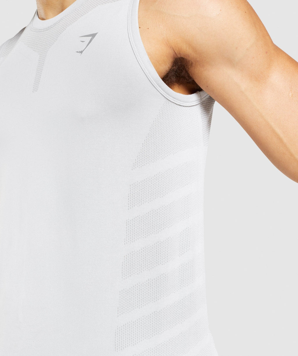 Gymshark 315 Tank - Light Grey/Smokey Grey