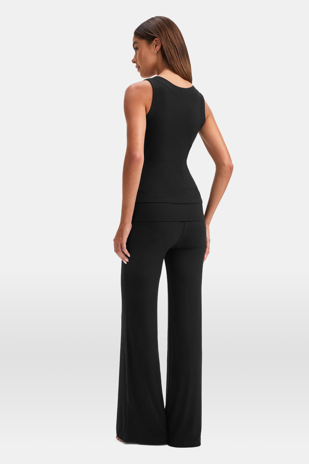 365 Rib Reversible Tank - Shadow Black