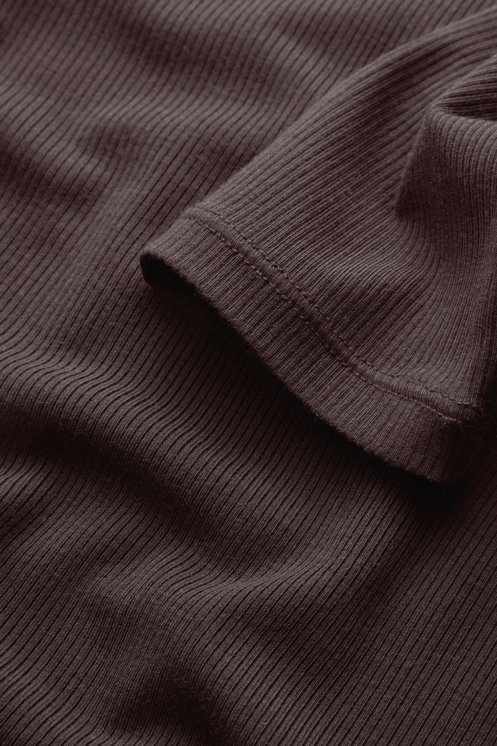 365 Rib Top - Espresso