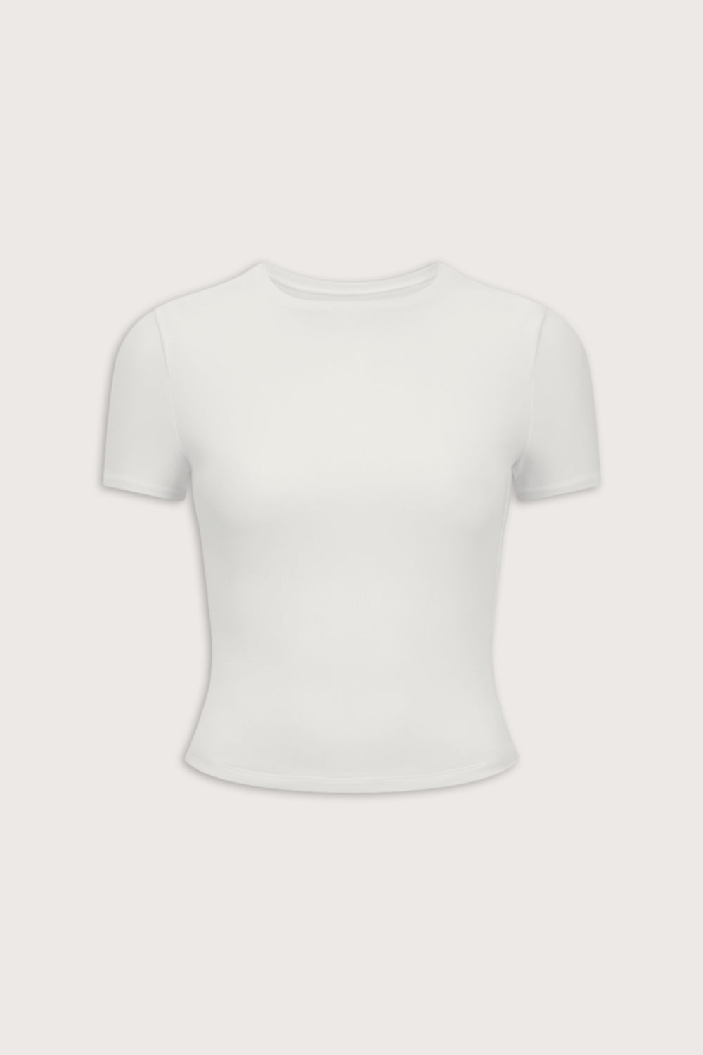 365 Rib T-Shirt - Coconut Milk