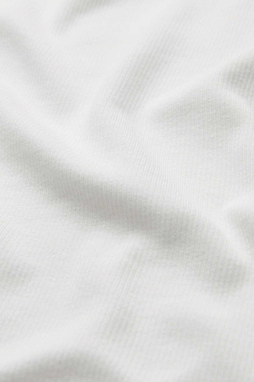 365 Rib Off Shoulder Top - Coconut Milk