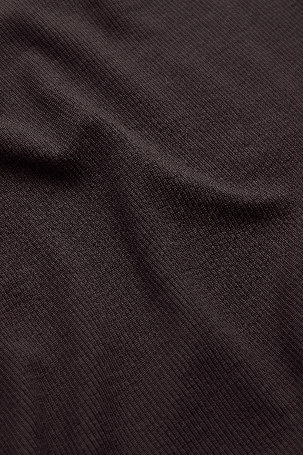 365 Rib Off Shoulder Top - Espresso