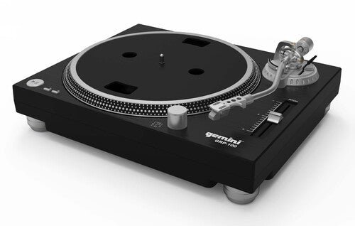 Gemini GRP-100 Belt Drive USB Turntable (2 Speeds 33/45) (Black)