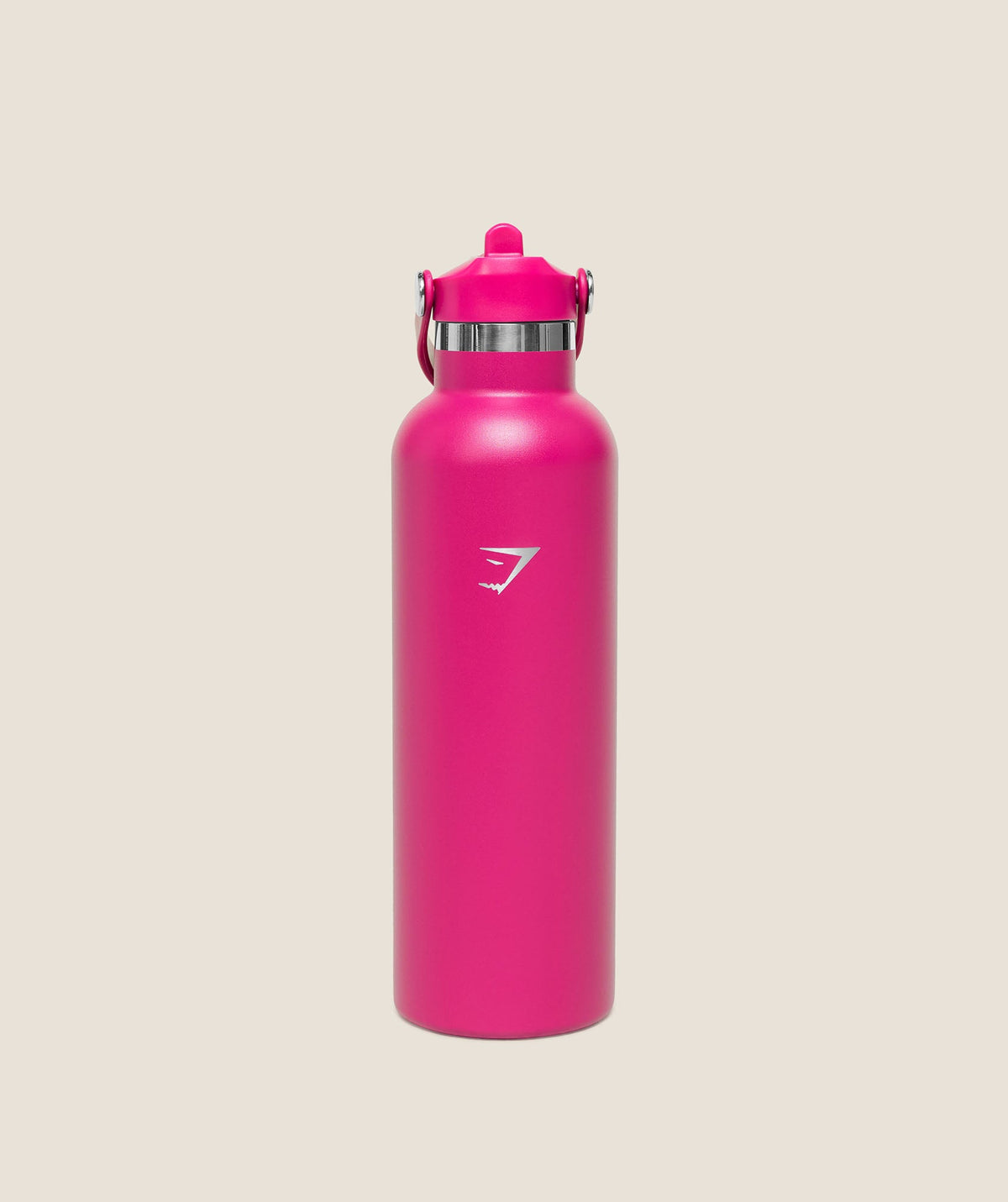 Gymshark 700ml Metal Insulated Straw Bottle - Performance Pink