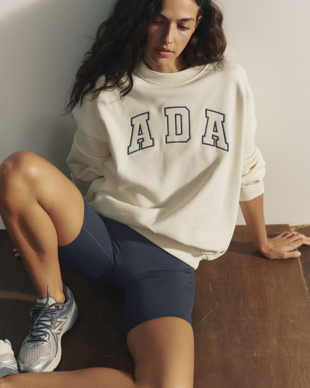 ADA Oversized Sweatshirt - Marshmallow White