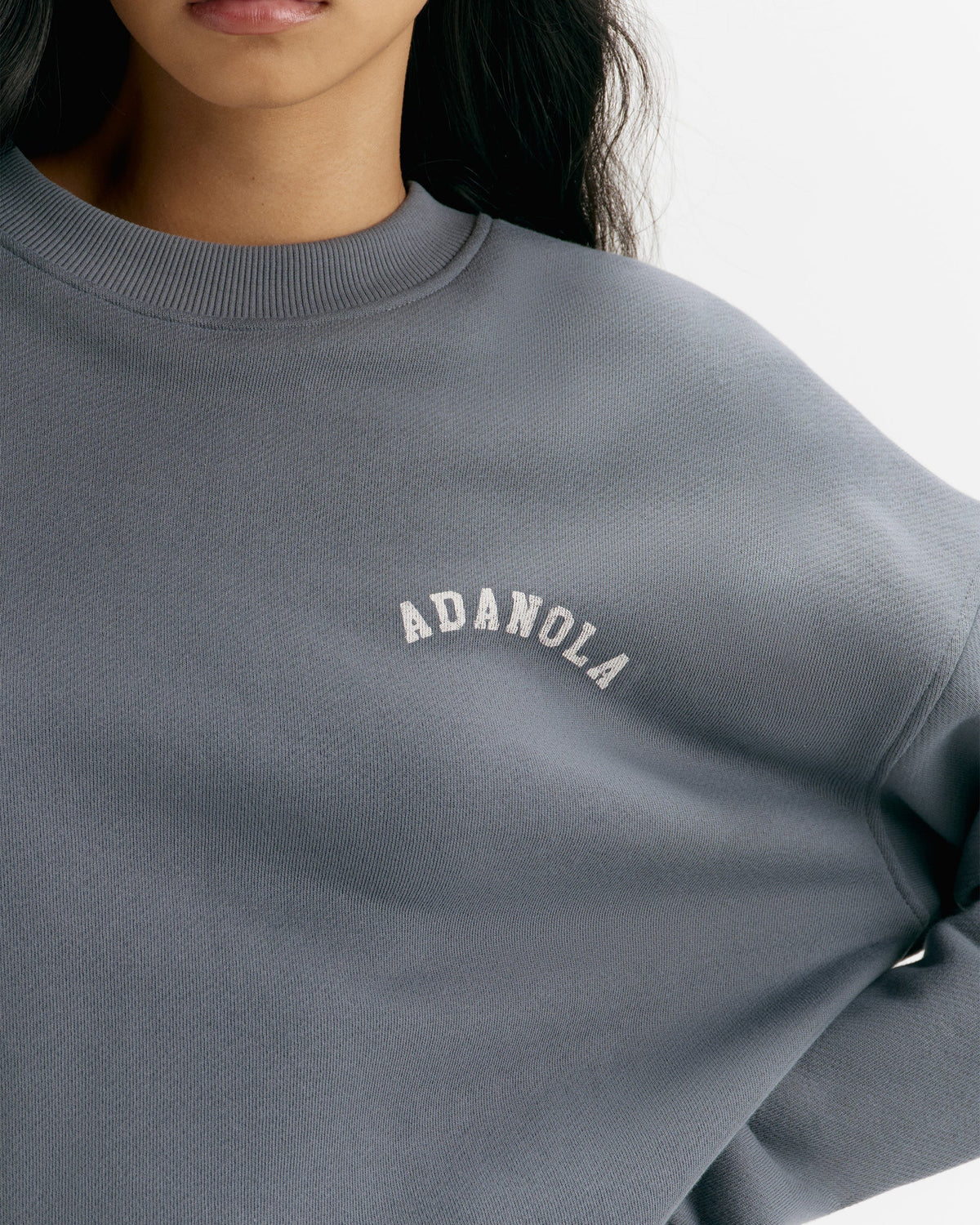 Classic Oversized Sweatshirt - Storm Blue