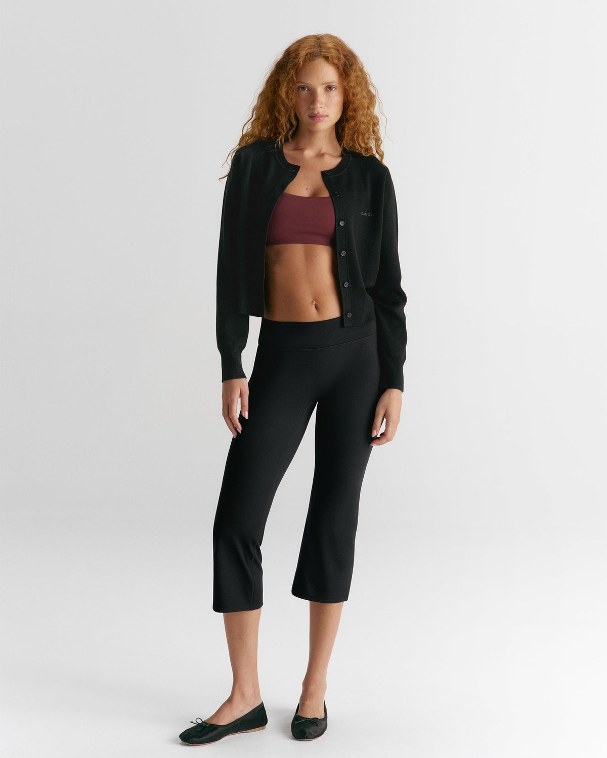 Knit Cardigan - Black