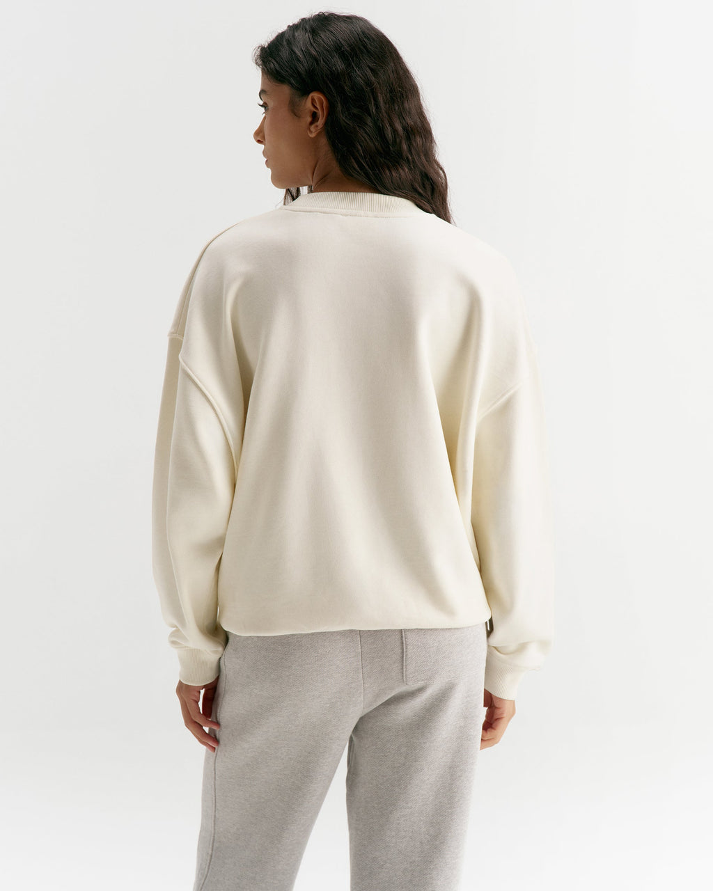ADA Oversized Sweatshirt - Marshmallow White