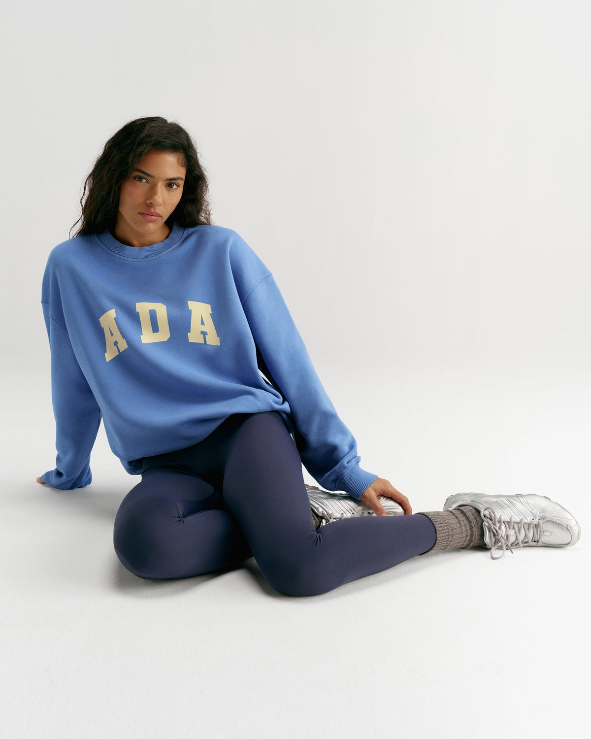 ADA Oversized Sweatshirt - Blossom Blue