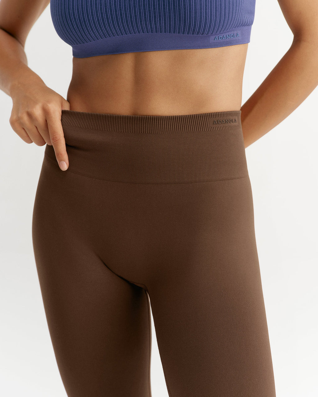 Classic Seamless Leggings - Chocolate Brown