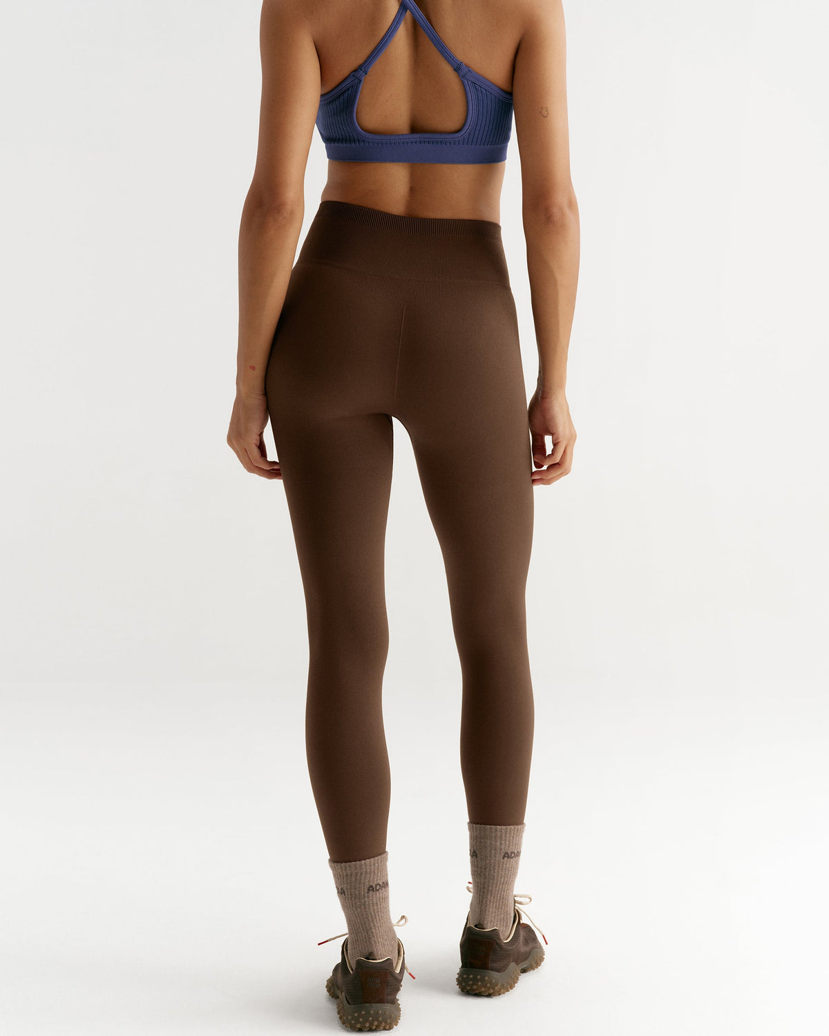 Classic Seamless Leggings - Chocolate Brown