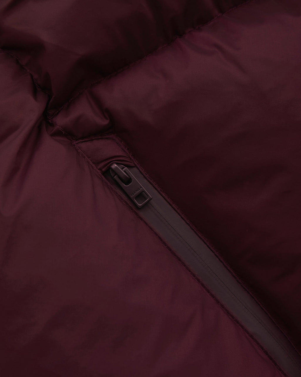 Diamond Down Puffer Jacket - Damson