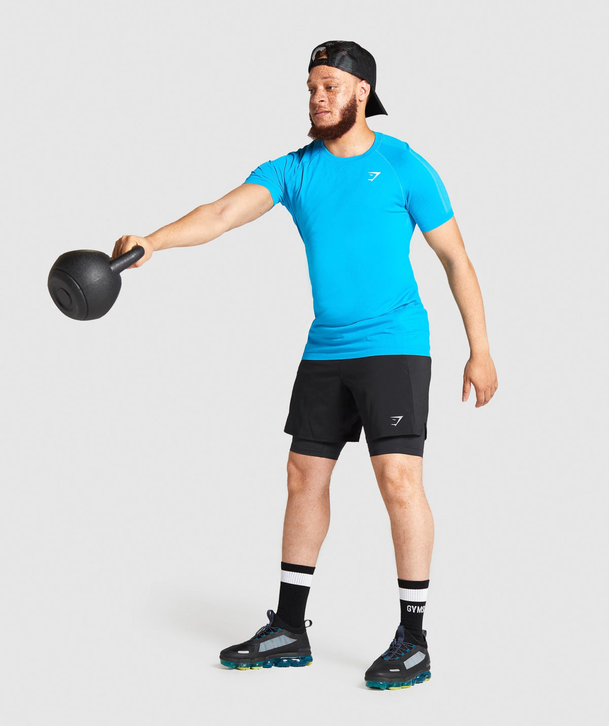 Gymshark Aspect 2 In 1 Shorts - Black