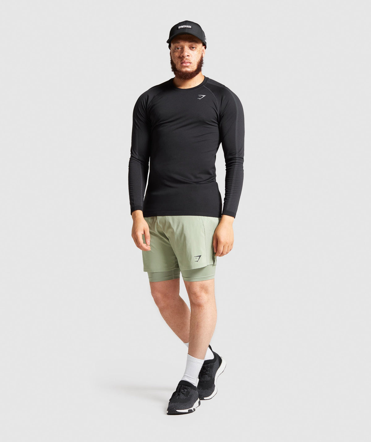 Gymshark Aspect 2 In 1 Shorts - Light Green