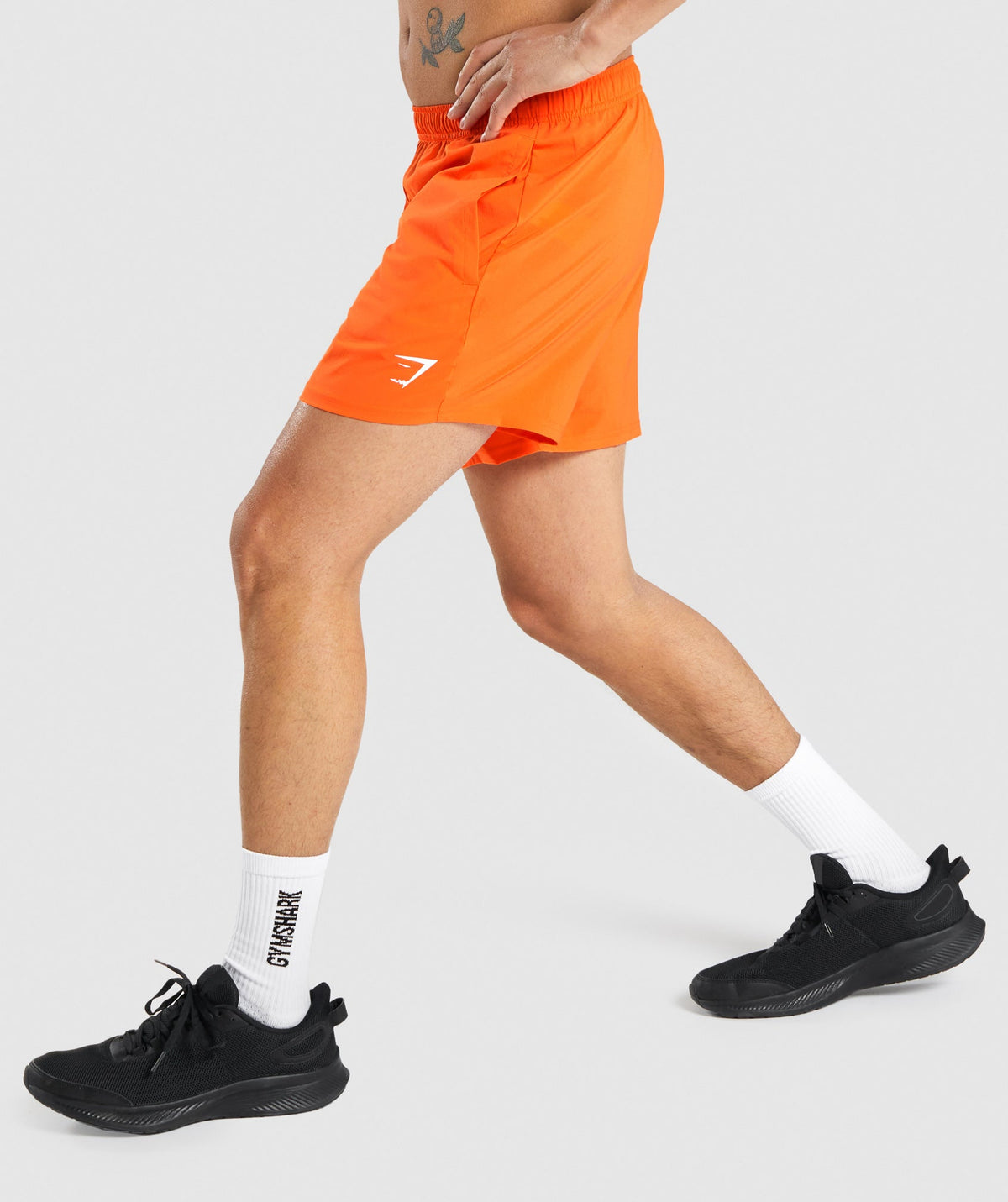 Gymshark Arrival 5" Shorts - Orange