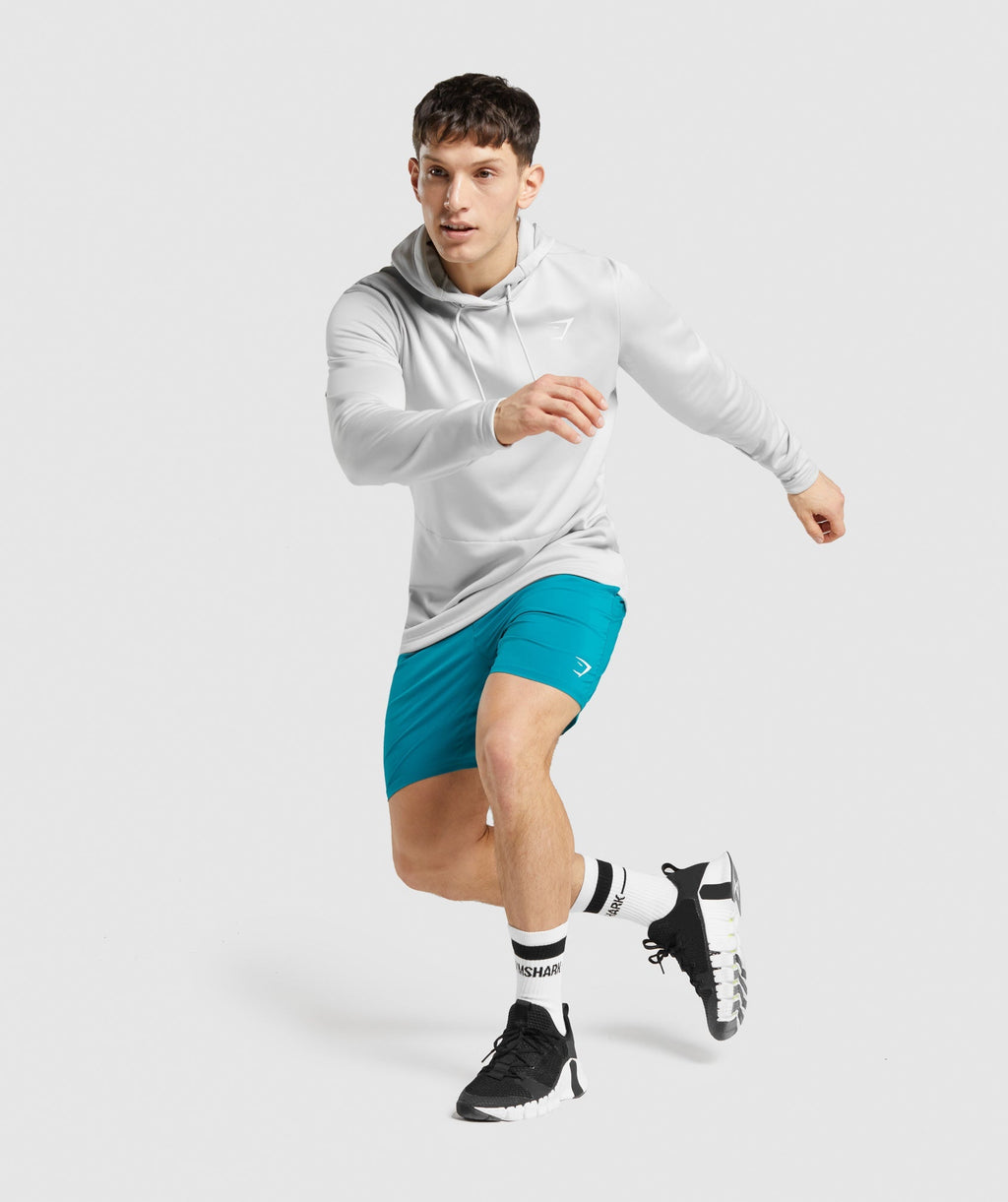 Gymshark Arrival Hoodie - Light Grey