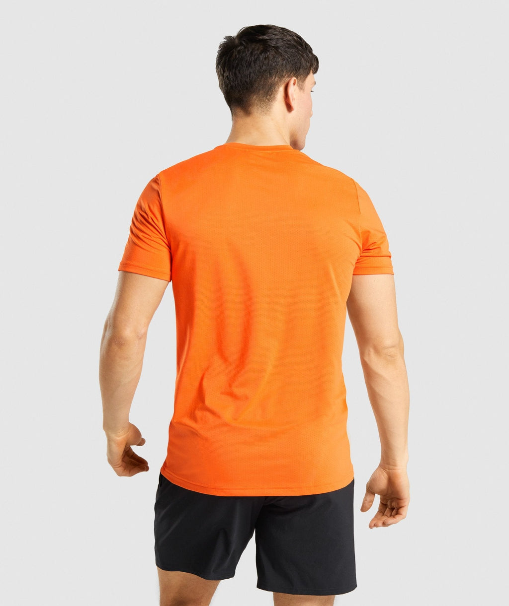 Gymshark Arrival Graphic T-Shirt - Orange