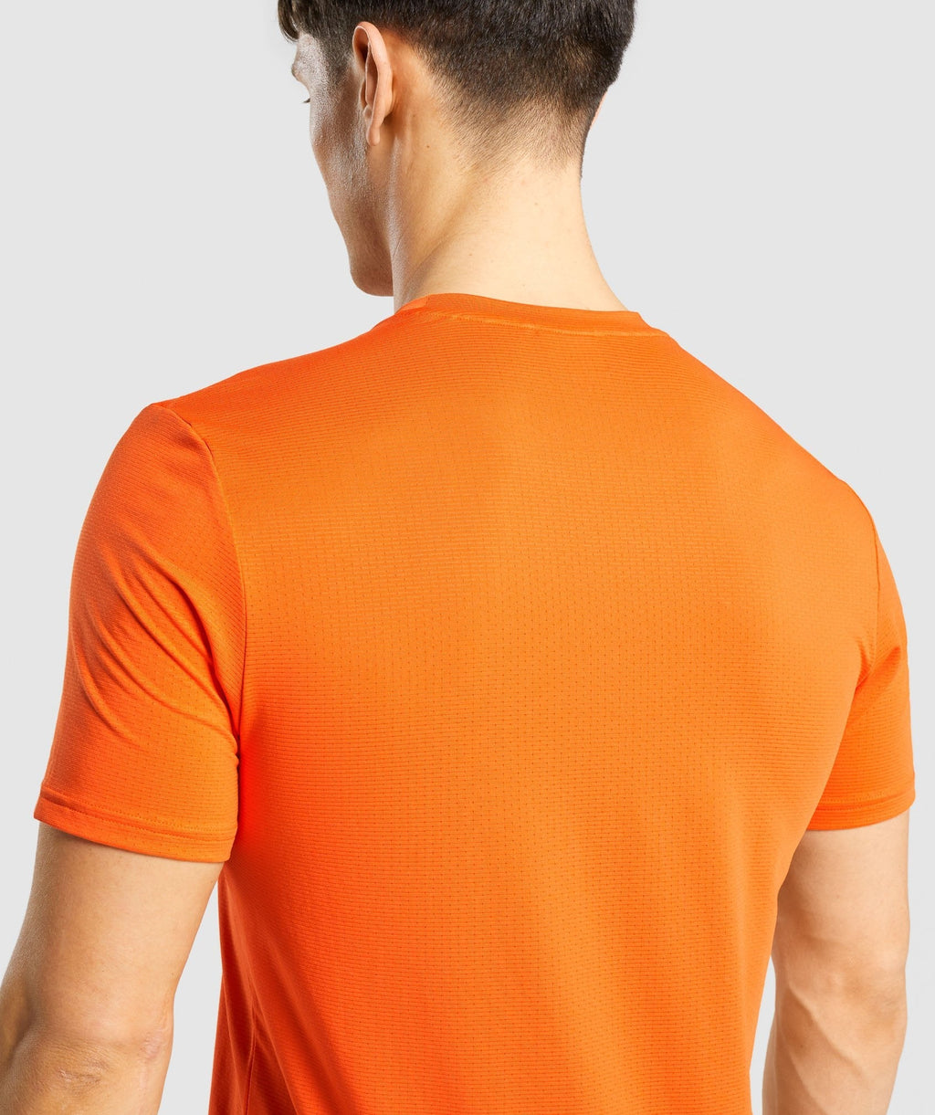 Gymshark Arrival Graphic T-Shirt - Orange