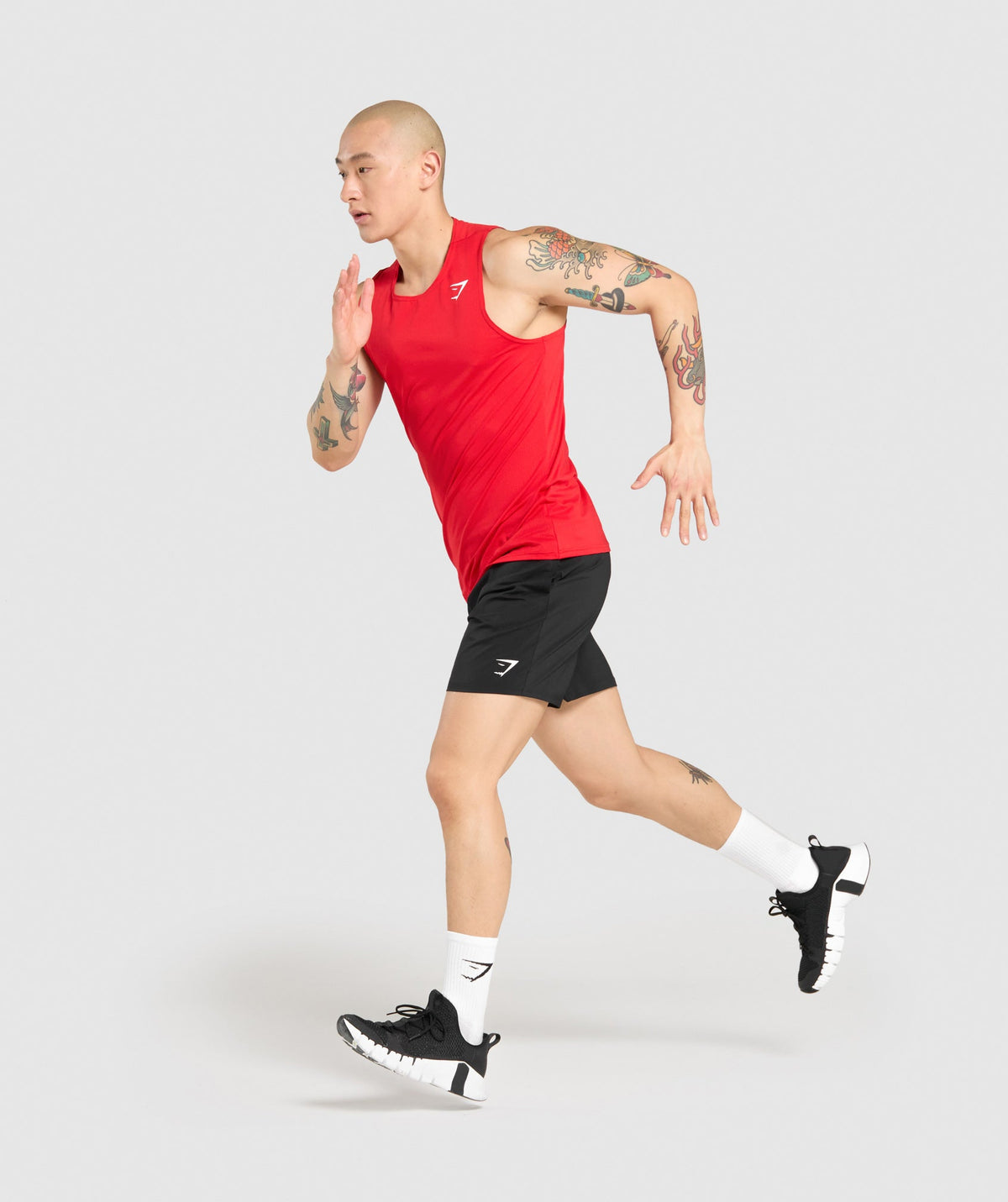 Gymshark Arrival Tank - Red