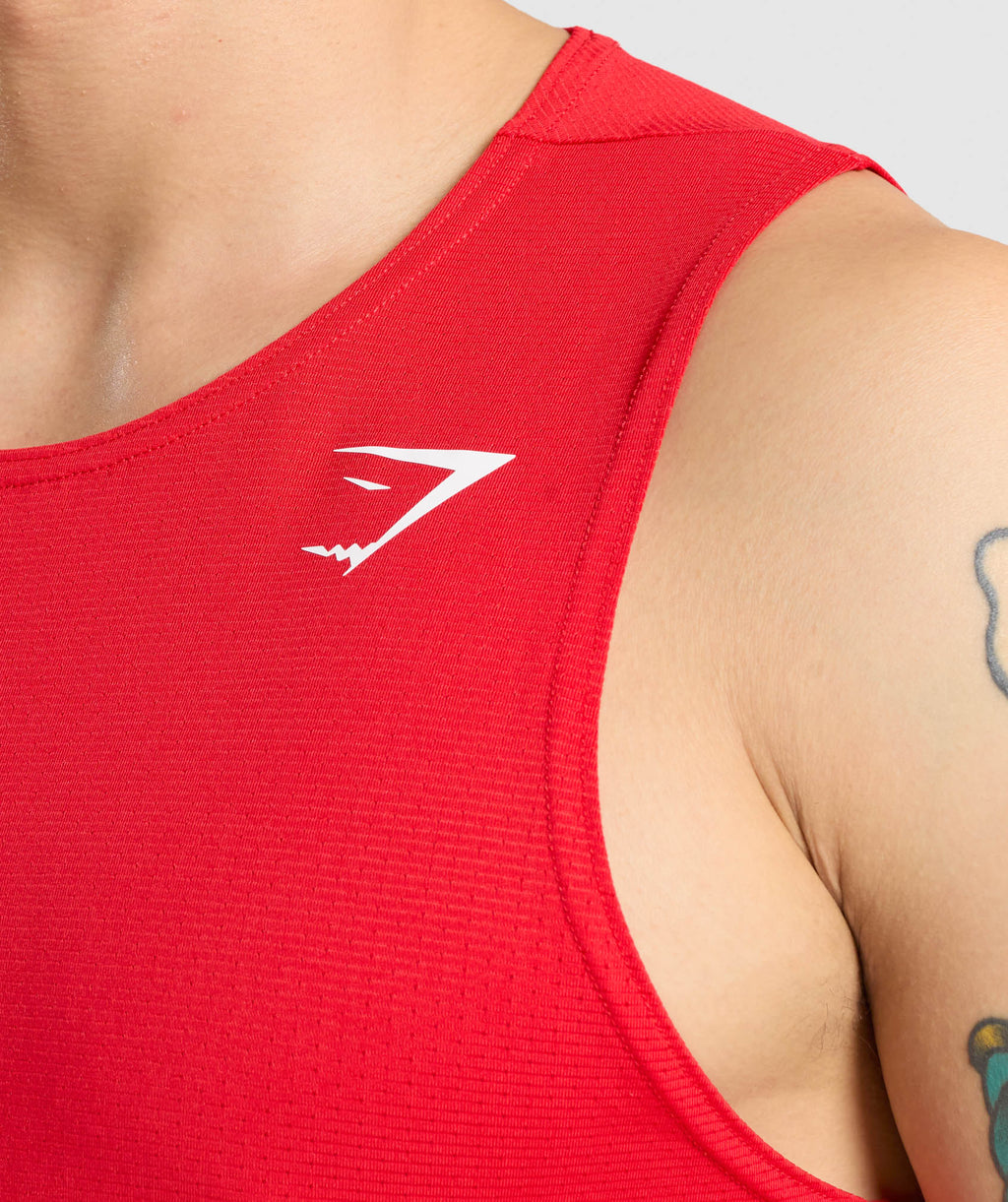 Gymshark Arrival Tank - Red