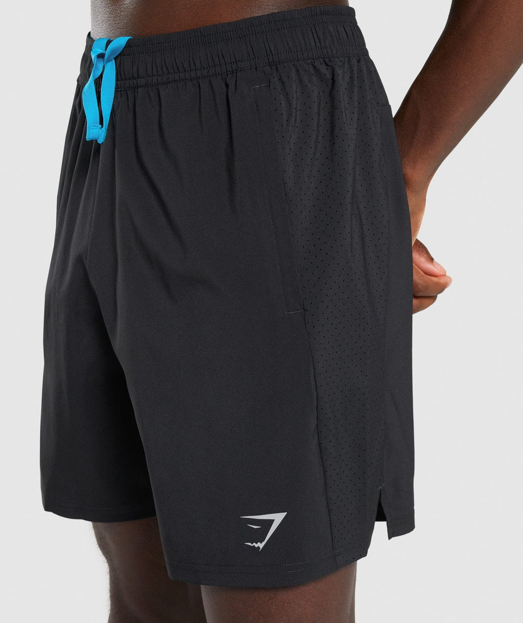 Gymshark Aspect Shorts -  Black