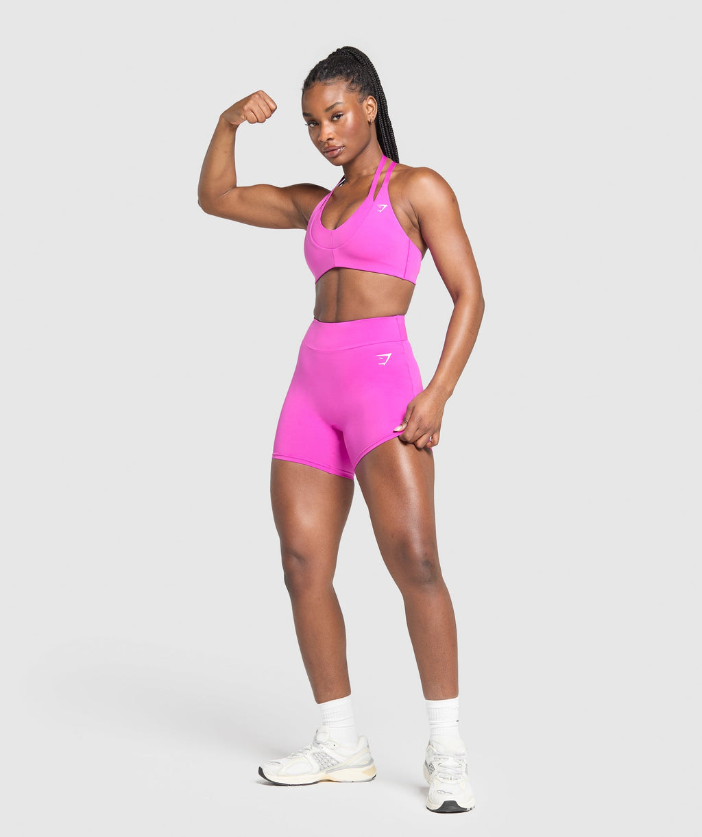 Gymshark Power Original Tight Shorts - Vibrant Pink