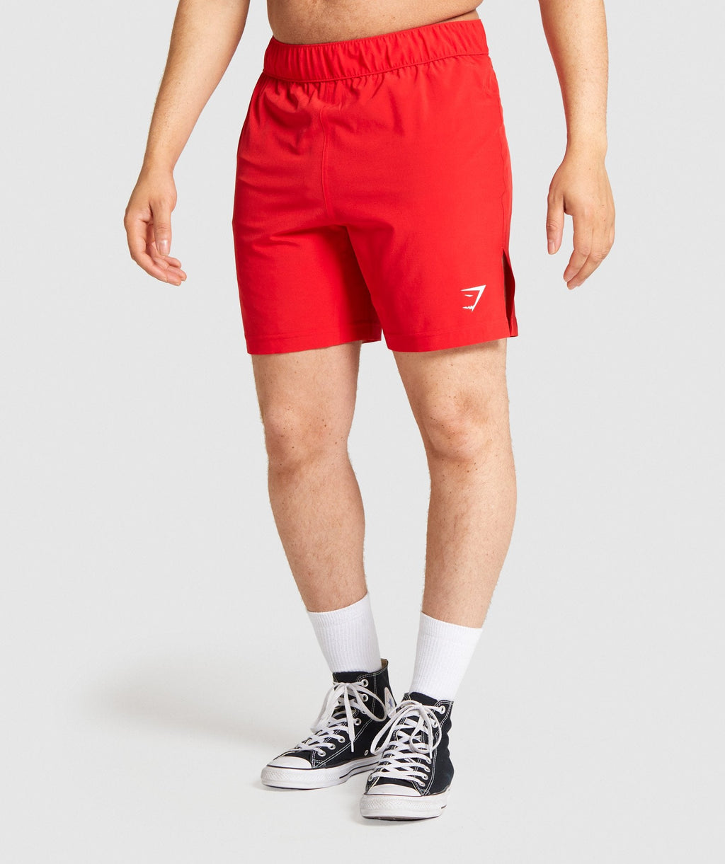 Gymshark Combat Striking Shorts - Red
