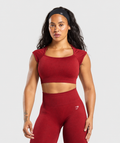Adapt Fleck Crop Top