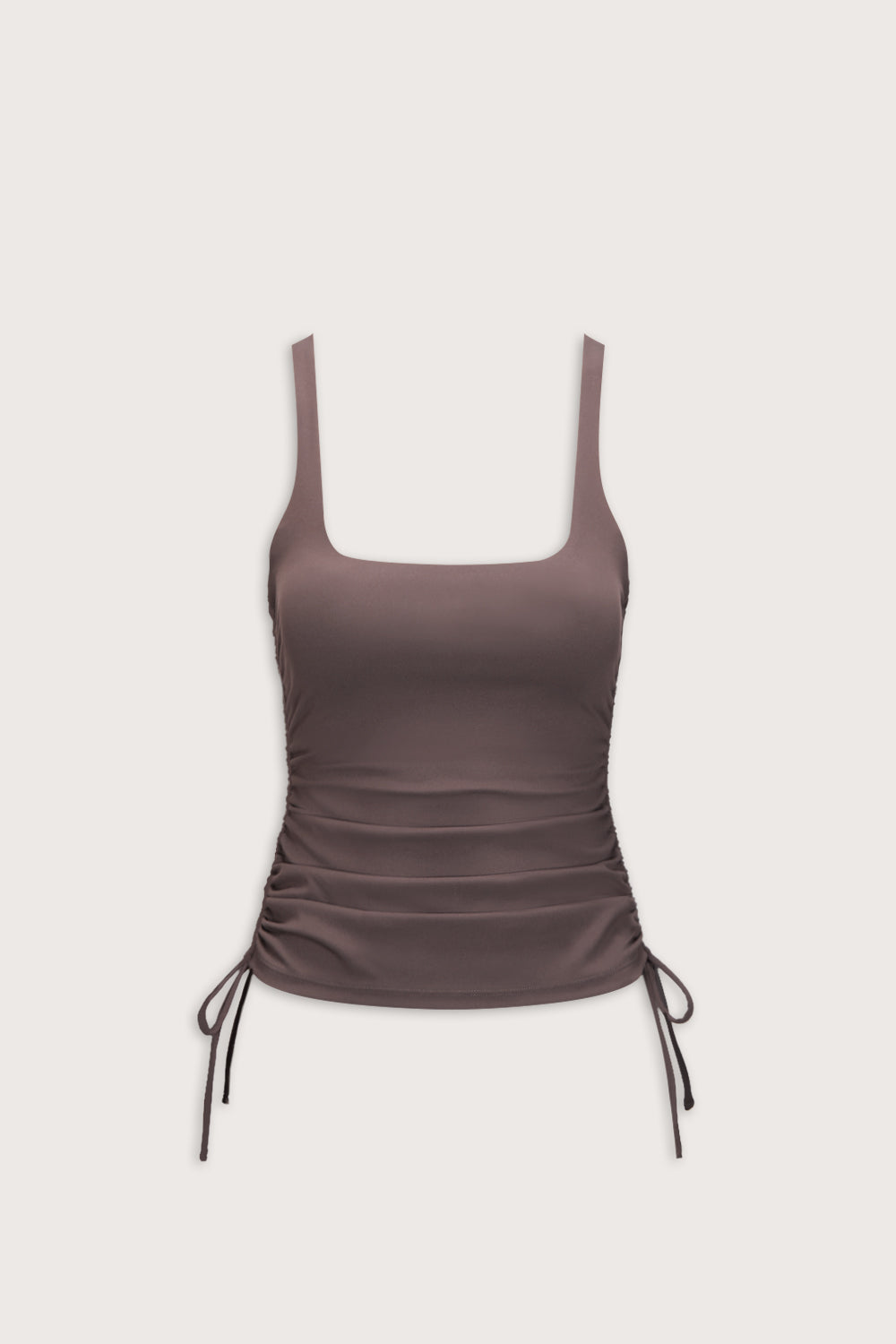 DayFlex Adjustable Side Tie Vest - Mocha Brown