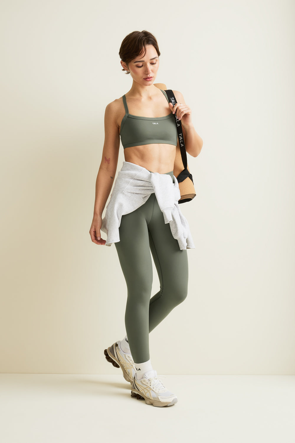 DayFlex Bandeau Sports Bra - Light Moss
