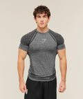 Gymshark Devant Seamless T-Shirt - Black