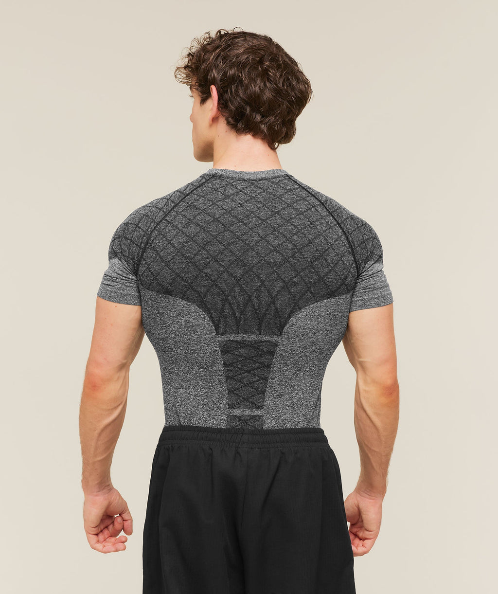 Gymshark Devant Seamless T-Shirt - Black