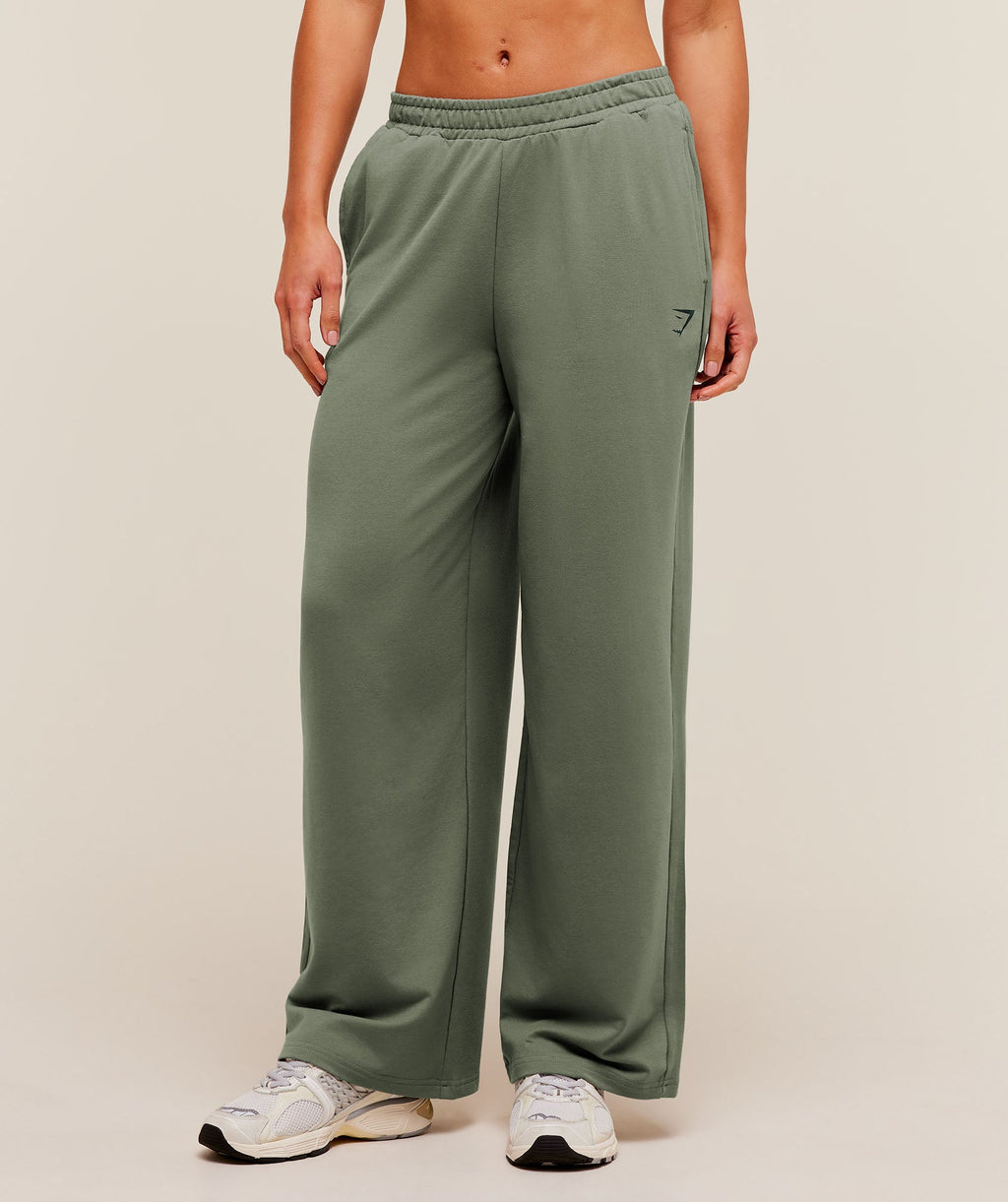 Gymshark Lifting Dipped Waistband Pants - Unit Green