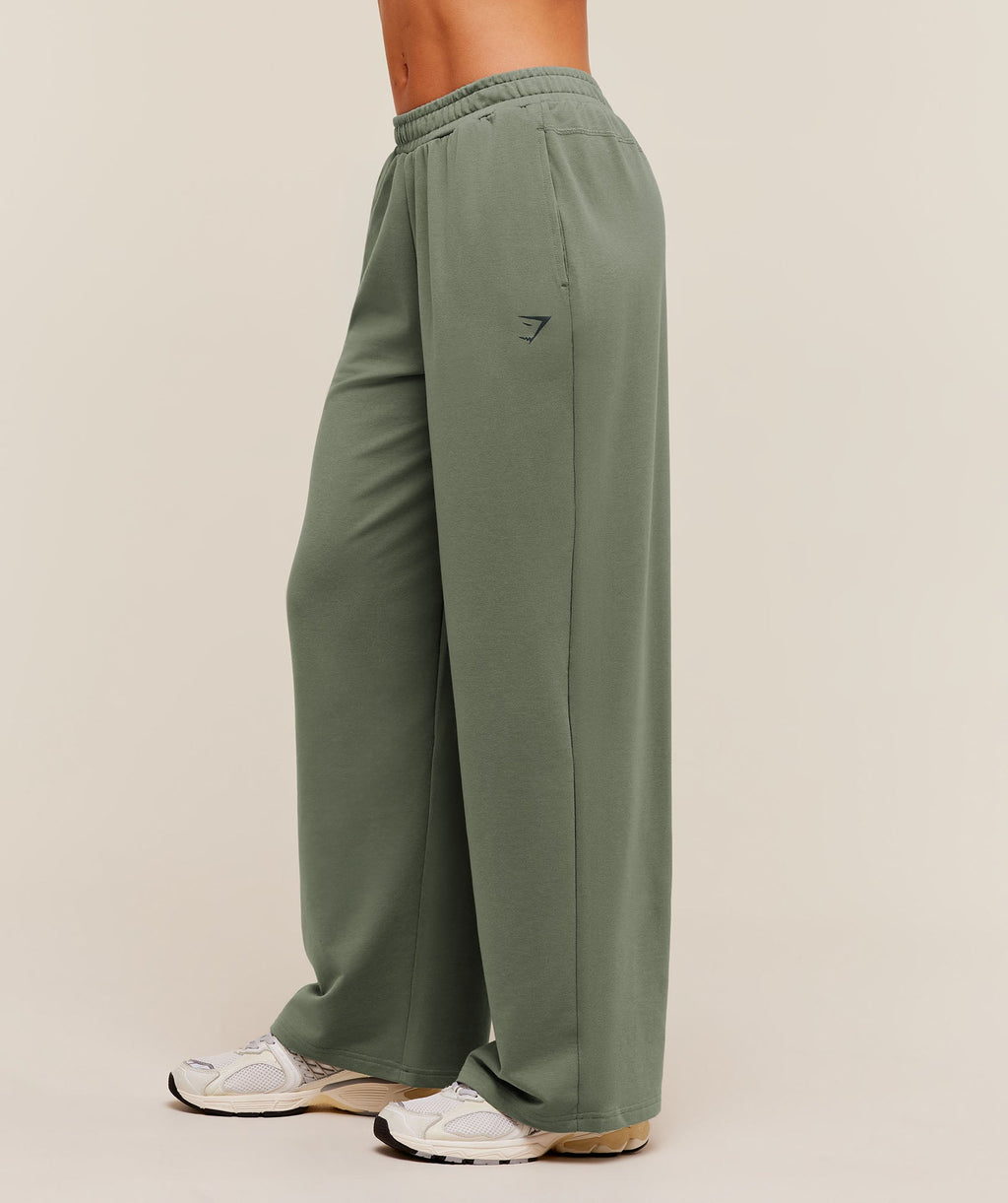 Gymshark Lifting Dipped Waistband Pants - Unit Green