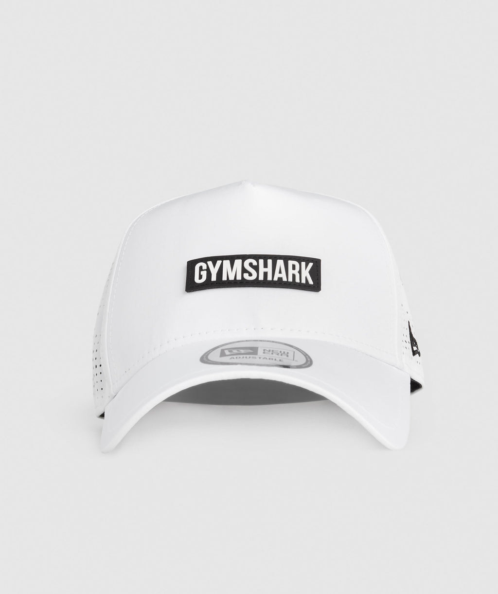 Gymshark New Era E-Frame Trucker - White