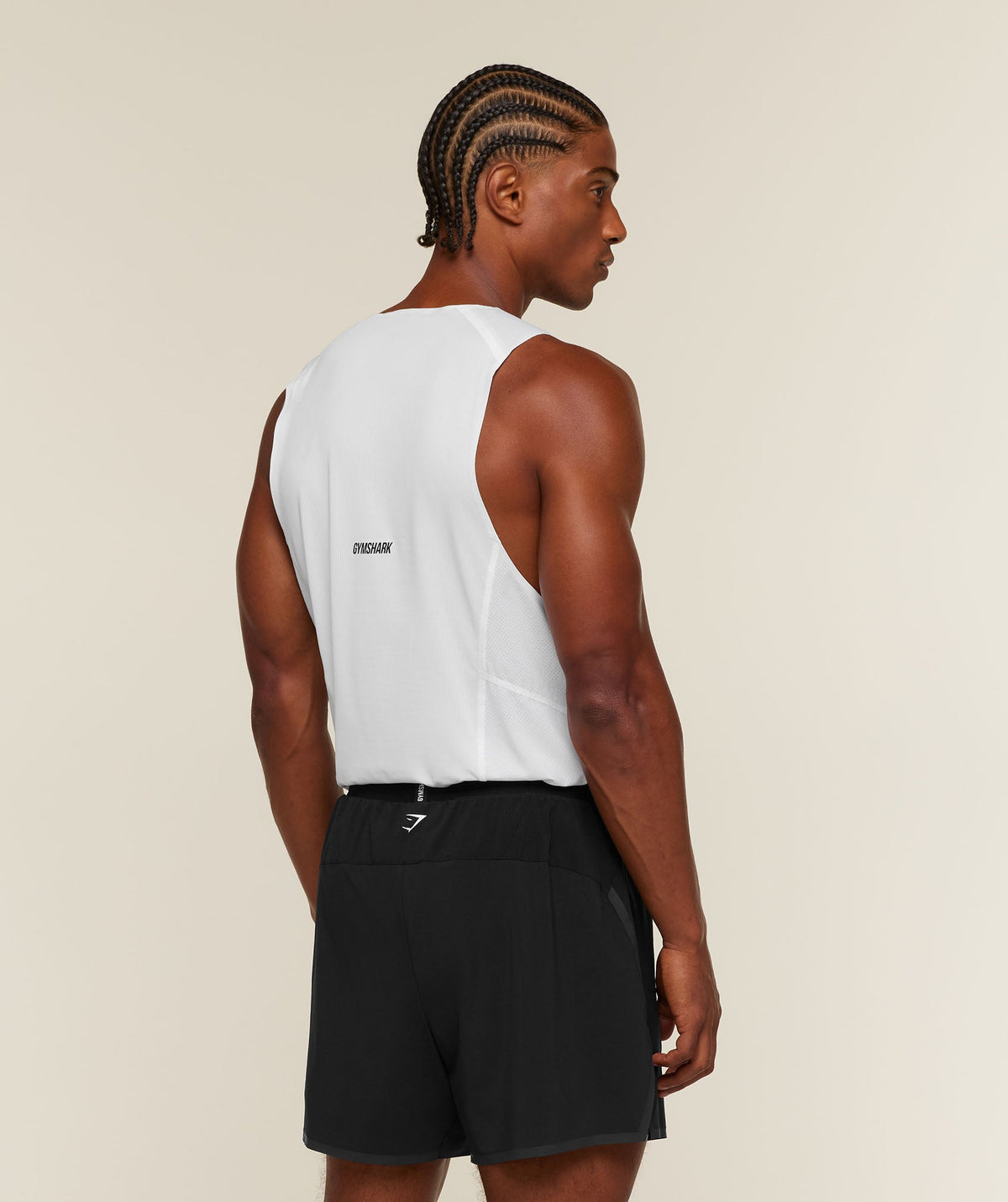 Gymshark Hybrid Tank - White