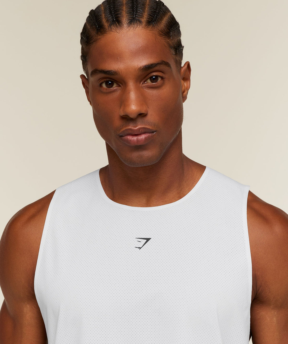 Gymshark Hybrid Tank - White
