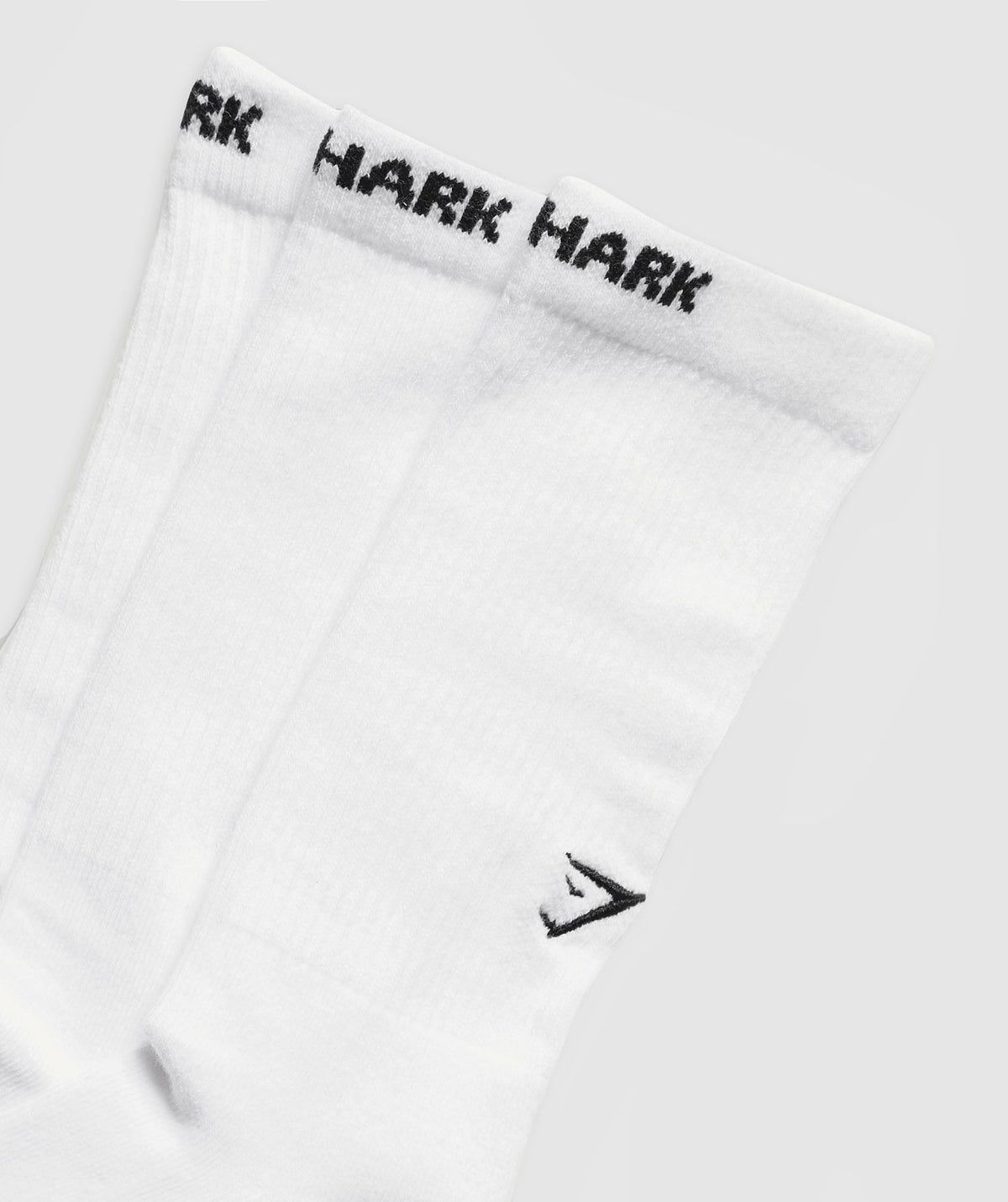Gymshark Wordmark Crew 3pk - White