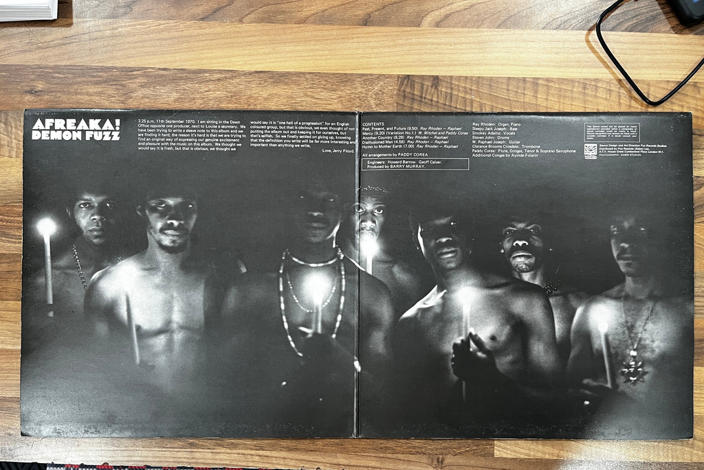 Demon Fuzz ‎– Afreaka!