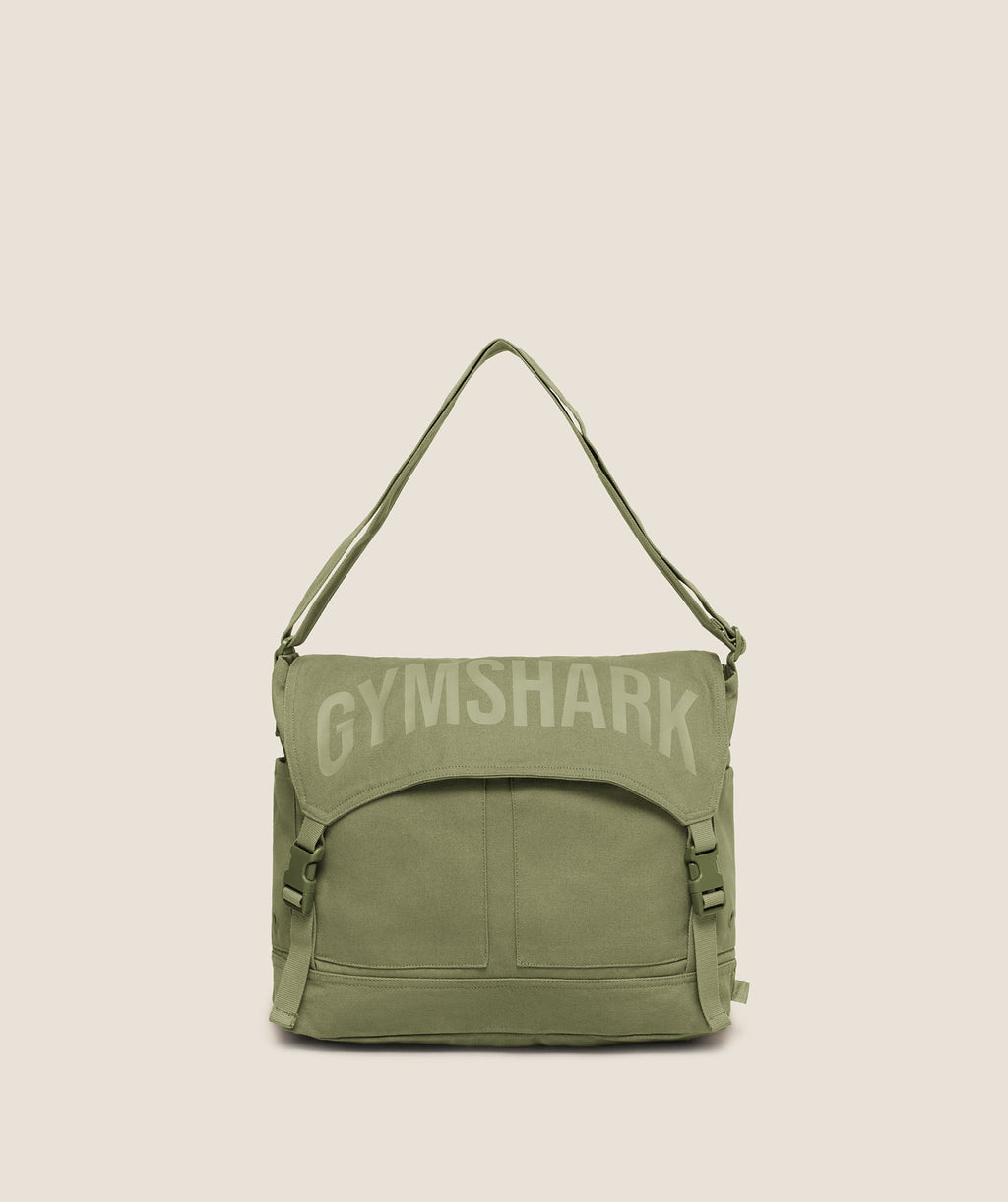 Gymshark Power Satchel - Grounded Green
